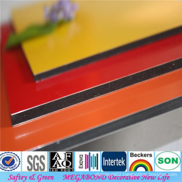 3mm 4mm 5mm 6mm Aluminium Composite Plastic Panel ACP